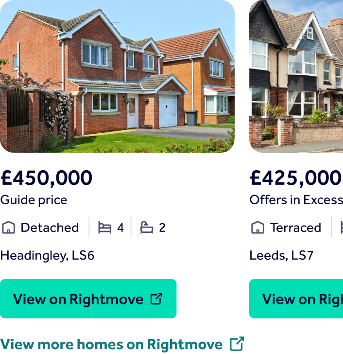 @Rightmove family homes near Leeds, close to great schools, for £400-£450k