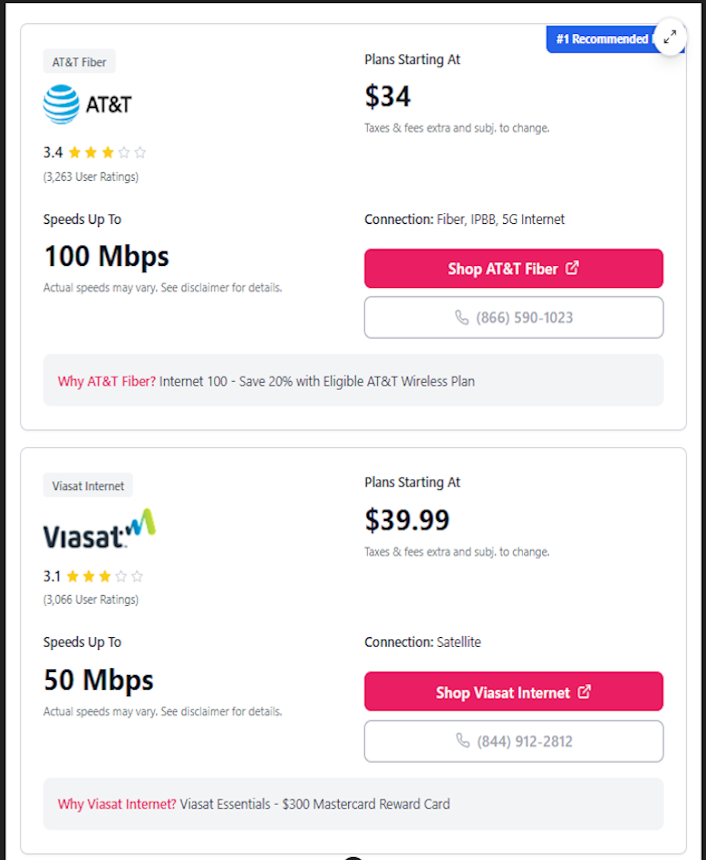 @broadbandnow.com find internet providers near 90210