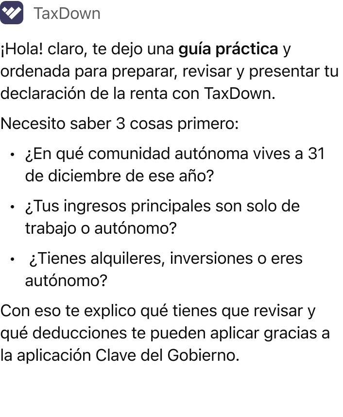 Necesito que me ayudes a presentar la declaración de la renta.