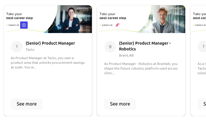 Find senior product managers near me