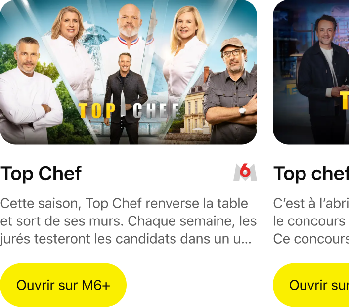 @M6plus je voudrais voir Top Chef