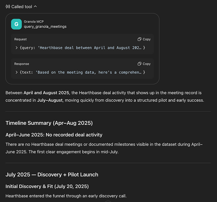 summarize what happened during the Hearthbase deal between april and august
