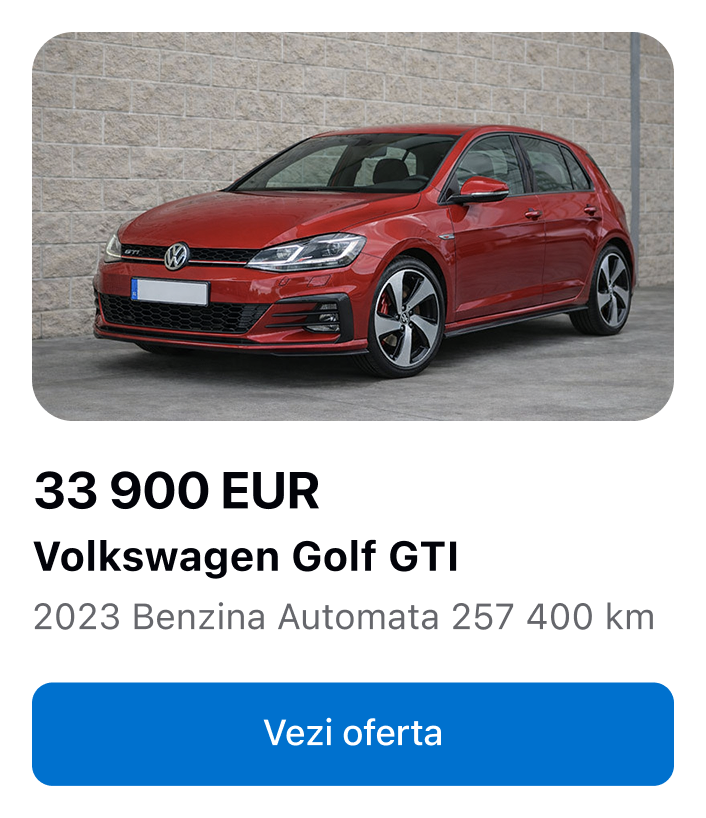 Show me an automatic car below 50K EUR