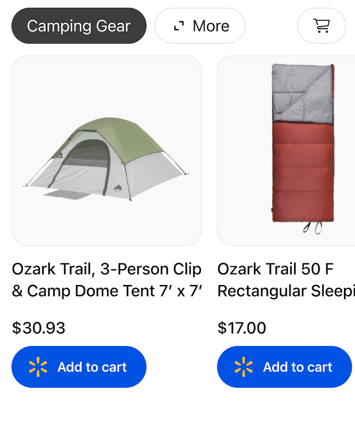 I am planning for a trip to Yosemite. Help me what to buy for the trip